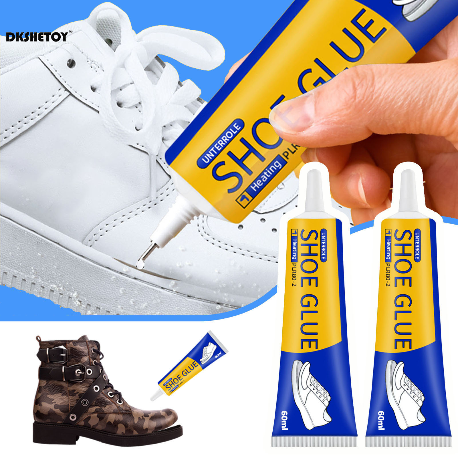 60 ミリリットル超強力靴接着剤 DIY 修復接着剤ユニバー - Sneaker Care のレビューと価格