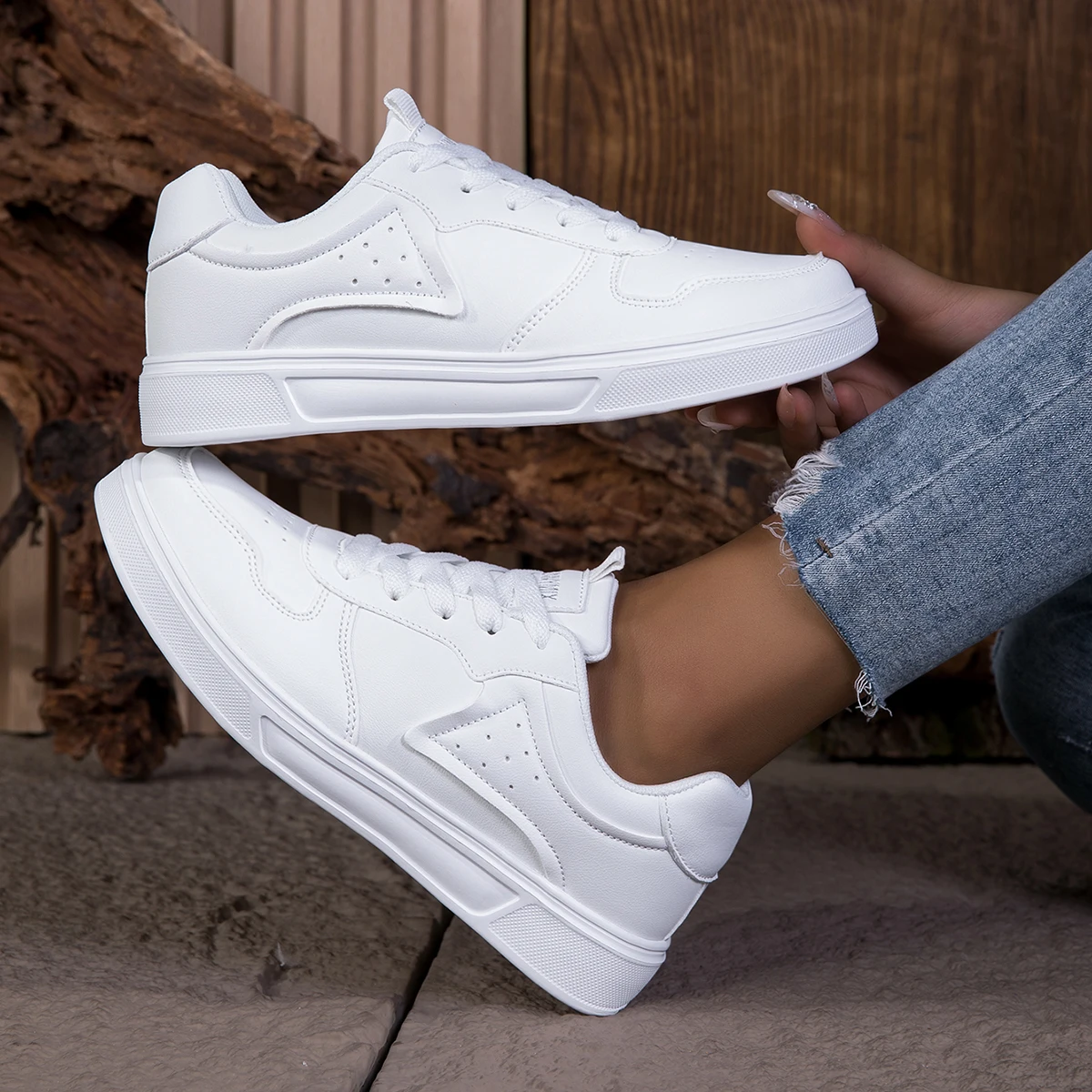 ファッション女性カジュアルシューズ通気性ウォーキングフラット - Vans Shoes Old Skool のレビューと価格