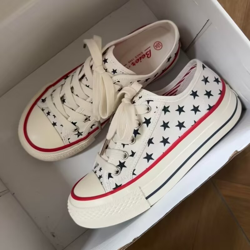 カジュアルスターローカットキャンバスシューズ ソフト厚底 2 - Vans Shoes Old Skool のレビューと価格