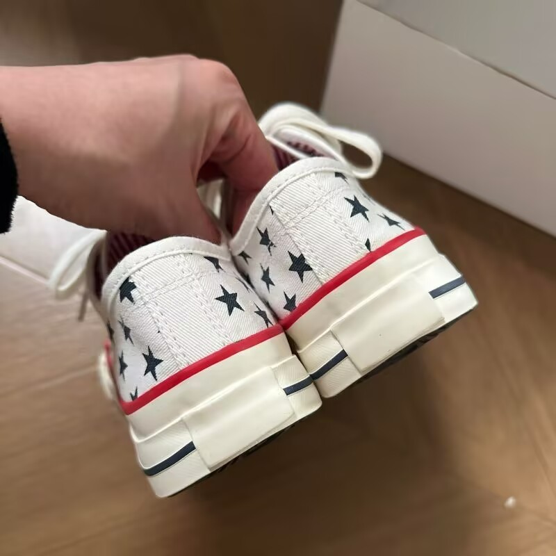 カジュアルスターローカットキャンバスシューズ ソフト厚底 2 - Vans Shoes Old Skool のレビューと価格